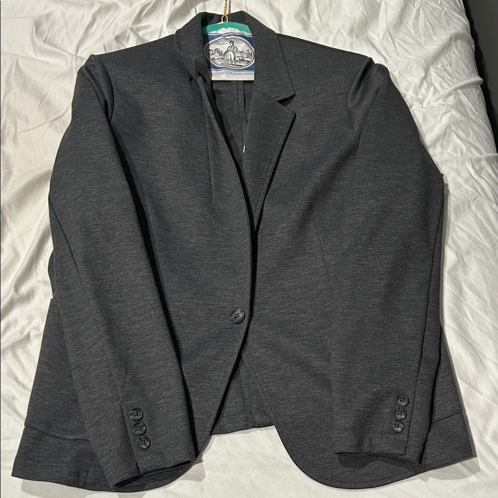Classic Charcoal Blazer for women